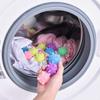 Brille Bee Colorfull Washing Ball, Silicone Washing Machine Ball, Reusable Laundry Dryer Ball for tangle free cloth, Durable Cloth Cleaning Ball, Anti-Wrap Protection Fabric Softener (8) view 3