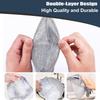 BAGUE Double Layer Dishwashing Rags, Stainless Steel Scrubber, Non-Scratch Wire Dishcloth for Kitchen, Sink, Counter Cleaning (6) view 4