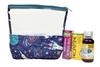 Playful Plunge Medicine Kit | Multipurpose All-in-One Compact, Foldable, Durable, Lightweight, Waterproof, Bag | Travel Friendly Pouch | Ideal for Stationary, Diaper, Medicines (Outer Space Print) view 3