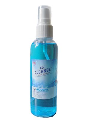AD Cleanse Hand Sanitiser 100ML (Pack of 5) | Travel Friendly Pack | FDA Approved | WHO recommended formulation