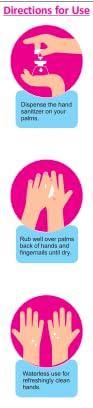 AD Cleanse Hand Sanitiser 100ML (Pack of 5) | Travel Friendly Pack | FDA Approved | WHO recommended formulation view 4