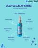 AD Cleanse Sanitiser 5L | Large refill pack, suitable for gyms, offices, classes, events | FDA Approved | WHO recommended formulation view 2