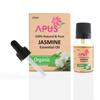 APUS Jasmine Essential Oil 15ml | 100% Natural & Pure | Therapeutic Grade for Skin Care, Hair Growth, Aromatherapy, Relaxation, Stress Relief, Diffuser Fragrance | Undiluted, Organic, All Seasons view 2