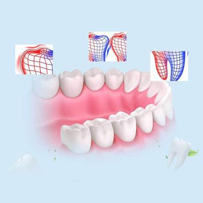 CALANDIS Sonic LED Oral Irrigator Beauty Cleaner Tool Black (Tooth Clear+Five Head)