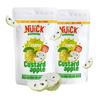 NUICK Freeze Dried Custard Apple | Pack of 2 | 100% Natural fruit, No Preservative, No Added Sugar, Not Frozen | Nutritious and Crunchy Snacks for Kids and Adults view 1