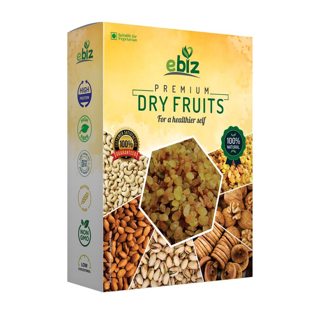 EBIZ B+P 400 + NEW-K+B 200 Combo Pack | Healthy Snacking | Nutritious Mix |