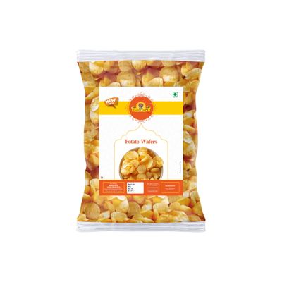 BANEEYA SA Phalahari - falhari Chips Wafers | Namkeen Snacks | Falahari Aloo Batata Alu Chips Wafers | Uralaikilangu Wafers/Chips | Bachcho Ka Favourite Snack-300g*1Pack