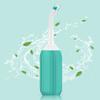 ARJ 500ML Plastic Retractable Handheld Bidet Portable of Antislip, Bidet Angled Nozzle Spray with Travel Bag (Green) view 1