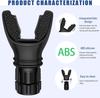 Retailio Breathing Trainer for Lung Capacity  Respiratory Muscle Exercise Device for Enhanced Sports Performance | Adjustable Lung Exerciser for Men and Women | Black view 2