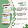 Mo's Probiotic Cookies,300 G | Unflavoured Digestive Cookies | Probiotic Supplement With 13 Billion CFU | 33 Probiotic Strains | Improve Digestion & Gut Health | Acidity Relief view 4