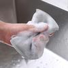 FLORISCA Dish Sponge Scrub,Sponges,Dishes Cleaning Washer Pad, Steel Wire Scrub Sponges for Cleaning,Heavy Duty Dish Sponges for Household Cleaning, Non Scratch Reusable Dish Washing (Pack of 5) view 3