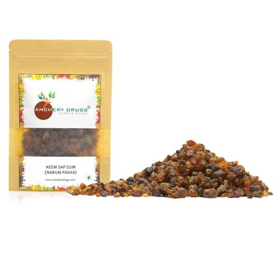 Anchery Drugs Narum Pasha, Neem Gum, Azadirachta Indica Gum (100 gms)