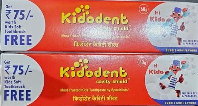 KIDODENT TOOTHPASTE PACK OF TWO