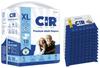 CIR Soft Body Cleansing Wet Bed Bath Wipes for Adults 10 Wipes(Pack of 12) & CIR Unisex Premium Adult Diaper-Tape Style All Night Protection With Aloe Vera Extra Large 10 Units view 1