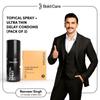 Bold Care EXTEND Non-Transferable Spray for Men - 20g (Pack of 1) + Bold Care Ultra Thin Long Last Condoms - Lubricated, Natural Latex (Pack of 3) - Combo view 2