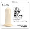 Bold Care EXTEND Non-Transferable Spray for Men - 20g (Pack of 1) + Bold Care Ultra Thin Long Last Condoms - Lubricated, Natural Latex (Pack of 3) - Combo view 3
