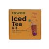 ZAWAA Foods- Iced Tea Kit (Berry kit) | Popping Boba & Nata de Coco view 1