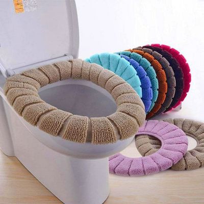 Universal Toilet Seat Cover, Adjustable Fit for Standard and Elongated Toilets, Easy Installation