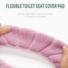 Universal Toilet Seat Cover, Adjustable Fit for Standard and Elongated Toilets, Easy Installation view 2