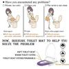 Universal Toilet Seat Cover, Adjustable Fit for Standard and Elongated Toilets, Easy Installation view 3