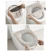 Universal Toilet Seat Cover, Adjustable Fit for Standard and Elongated Toilets, Easy Installation view 4