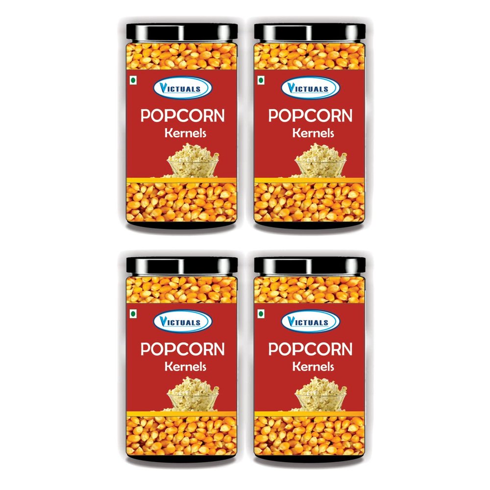 Victuals Popcorn Kernels (1200gm, Pack of 4) V1200BT
