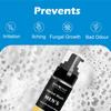 Drontika Wild & Pure Herbal Intimate Wash for Men with Tea Tree Oil & Aloe Vera Extracts | pH Balanced Foaming Hygiene Wash | Prevents Itching, Irritation & Bad Odor | 120 ml view 3