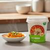 Joayo Cheese & Srirachachili Topokki Rice Cakes with Spicy & Rich Flavorful Savory Sauce 120g Each, Pack of 2 Combo | Veg & Authentic Korean Topokki | The Product of Korea (Famous Korean Street Food) view 2