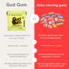 Gud Gum- Natural, Plastic Free Chewing Gum- 21g x 16 units - No added artificial colours, flavours & sweeteners (16 Packs, 240 chewing gums) view 4