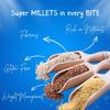 Millets Multigrain Bars (Berries) Blueberries | Cranberries | Gluten Free | Soft Texture | NO ADDED SUGAR | No Preservatives (Pack Of 6) view 3