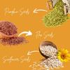 Millet Multigrain Bar (Trial Mix) Pumpkin | Sunflower | Flax | Gluten Free | Soft Texture | No Preservatives (Pack Of 6) view 3