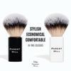 Forest Hill Premium Lincoln Shaving Brush For Men, Super Soft Bristles & Ergonomic Design, Compact & Easy Grip, Ideal For Personal & Professional Salon (Black & White) view 2