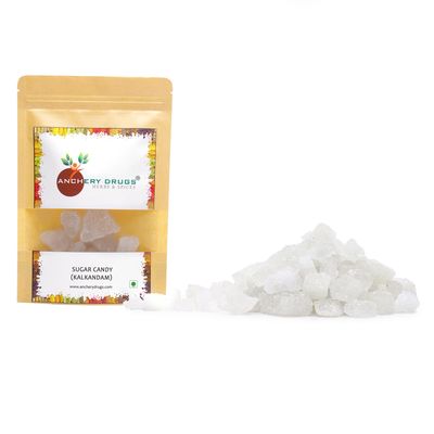 Anchery Drugs Kalkandam, Mishri, Mishri dana, Thread Mishri, Dhaga Mishri, Rock Sugar (500 gms)