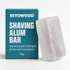 BIYOWOOD Alum Stone (Fitkari) 100g | Natural Phitkari for Skin Tightening, Glowing Skin & Aftershave Care | Pure Alum Bar for Face, Acne, Razor Bumps & Pore Cleansing | Traditional Ayurvedic Remedy view 1
