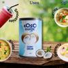 Cocomagic Coconut Cream (400 Ml) [ Rich & Creamy Texture with No Added Artificial | Made in India ] Natural unsweetened Used For Cooking & Baking Purposes view 3