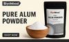 BIYOWOOD Pure Alum Powder (Phitkari) 400g | Natural Skin Tightening, Acne Treatment & Aftershave | Multipurpose Ayurvedic Fitkari Powder for Face, Skin, Personal Care & Water Purification view 2