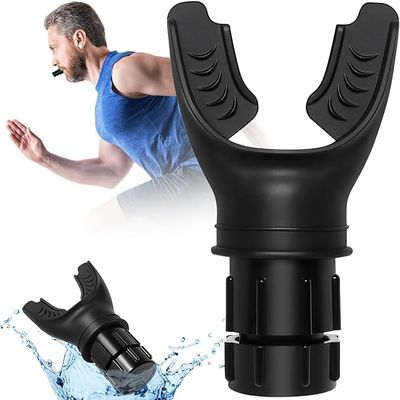 DOZERA Portable Breathing Trainer for Increased Sports Breathing Fitness, Adjustable to Different Needs Exerciser for Respiratory Muscle and Lungs Exercise Equipment for Men and Women