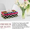 SEJ BY NISHA GUPTA Tissue Box Holder Wooden | Tissue Paper Box Holder | Tissue for Kitchen Use | Tissue Holder Dining Table | Tissue Boxes for Home | Car Tissues Box | Tissue Box for Gifting, Office view 4