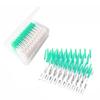 CALANDIS 160 Pcs Dental Interdental Brush Tooth Pick Flosser Toothpick Sticks Green | Dental Floss & Flossers | Oral Care view 4