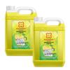 Dishwash Liquid Gel Lemon Can Jar 5 Litre Fast Cleansing&Antimicrobial Action With Long-Lasting Hygienic&Refreshing, Leaves No Residue, Grease Cleaner For All Utensils_10 Ltr view 1