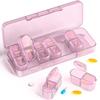  , Am & Pm Pill Organizer 7 Days, Weekly Pill Organinzer 2 Times a Day, Pill Box 7 Day, Medicine Pill Organizer for Travel, Vitamins, Fish Oils, Supplements view 1