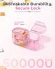 , Am & Pm Pill Organizer 7 Days, Weekly Pill Organinzer 2 Times a Day, Pill Box 7 Day, Medicine Pill Organizer for Travel, Vitamins, Fish Oils, Supplements view 2