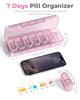 , Am & Pm Pill Organizer 7 Days, Weekly Pill Organinzer 2 Times a Day, Pill Box 7 Day, Medicine Pill Organizer for Travel, Vitamins, Fish Oils, Supplements view 3