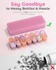  , Am & Pm Pill Organizer 7 Days, Weekly Pill Organinzer 2 Times a Day, Pill Box 7 Day, Medicine Pill Organizer for Travel, Vitamins, Fish Oils, Supplements view 4