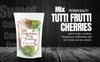 Dikshika Dry Fruits Mix Tutti Frutti Cherries Fresh Fruits 200 gm | Tutti Frutti for Cake | Sweet Toppings Cherries/Cherry For Cakes & Cookies Decoration view 3