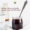 Al Barakah Premium Date Syrup 400 G No Preservatives | Vegan | Plant-Based | Non-GMO | Khajur | Khajoor | Healthy Sweetener | Natural Sweetness | Nutrient-Rich | view 3
