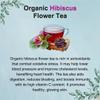 Asian Herbs Hibiscus Leaves Tea - Promoting Heart Wellness & Vitality, Natural Herbal Blend (100grams) view 2