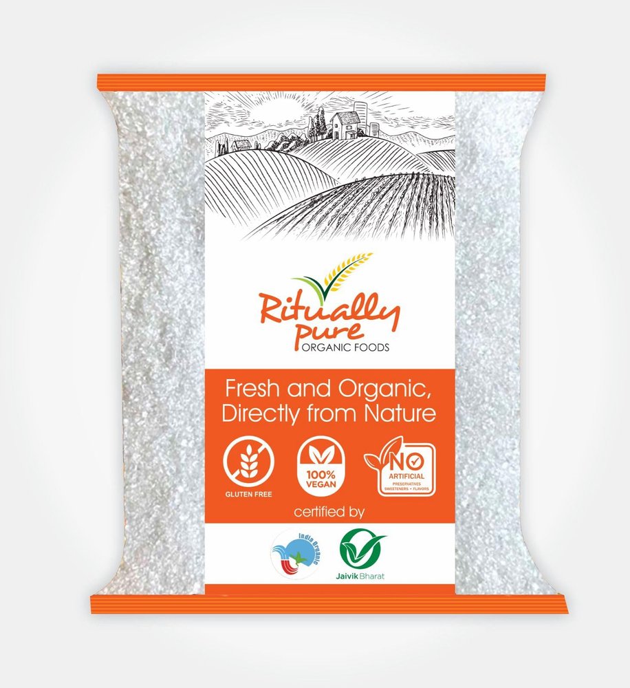 Ritually Pure 100% Organic | Breakfast Sugar | Triple Refined | Sulphurless | Dissolves Easily | 500 Gm