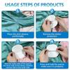 FASHRAMP Underarm Sweat Pads for Women Armpit Pads for Sweating Women, Disposable Underarm Sweat Pads, Armpit Sweat Pads for A Whole Day Protection | Ideals for Workouts and Special (60Pcs) view 2
