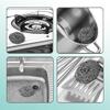 12 Piece Stainless Steel Scrubber (20gm per Piece) for Dishes, Pots, Pans, and Ovens. Easy Cleaning Scrubber for Tough Kitchen Utensils Cleaning. view 4